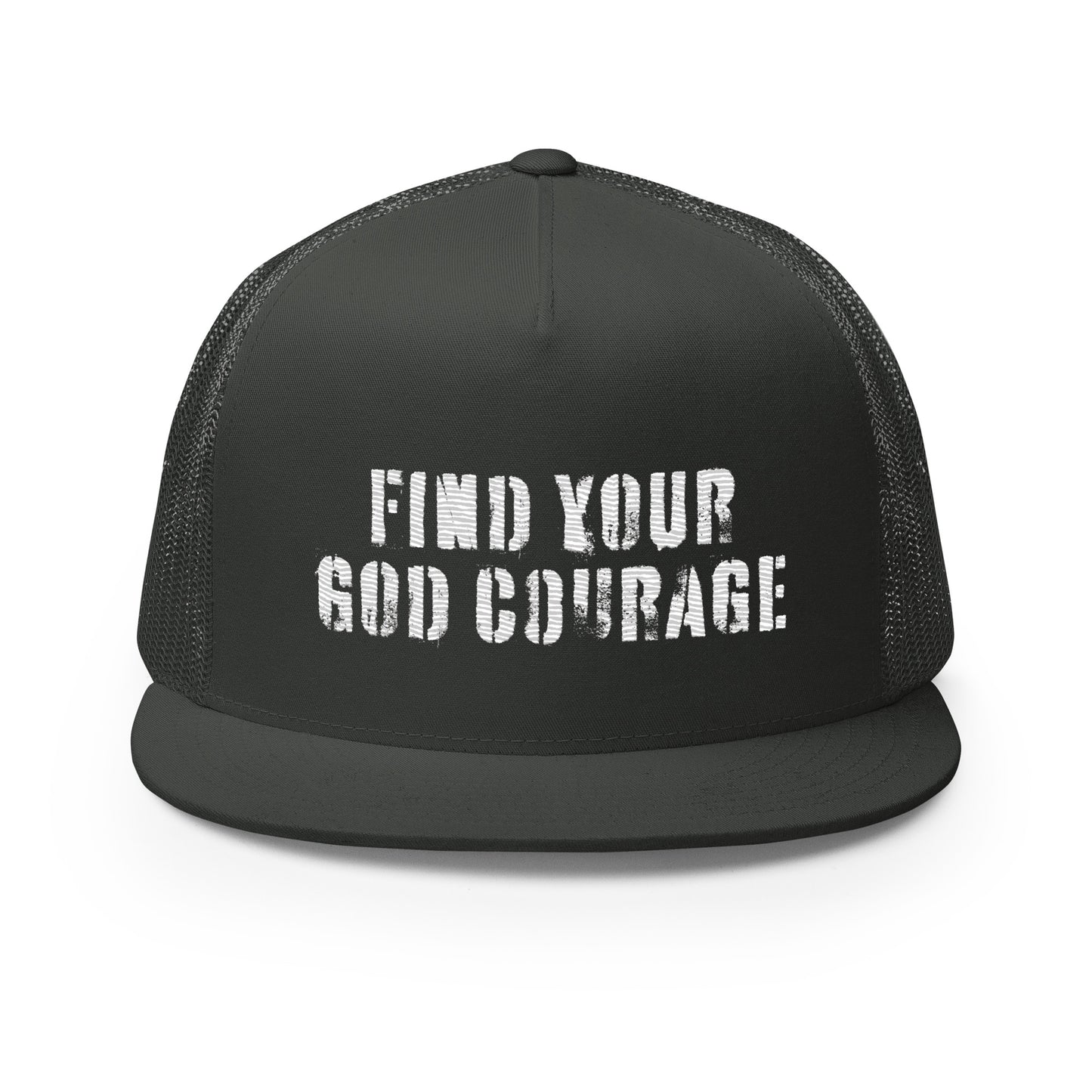Find Your God Courage Trucker Cap
