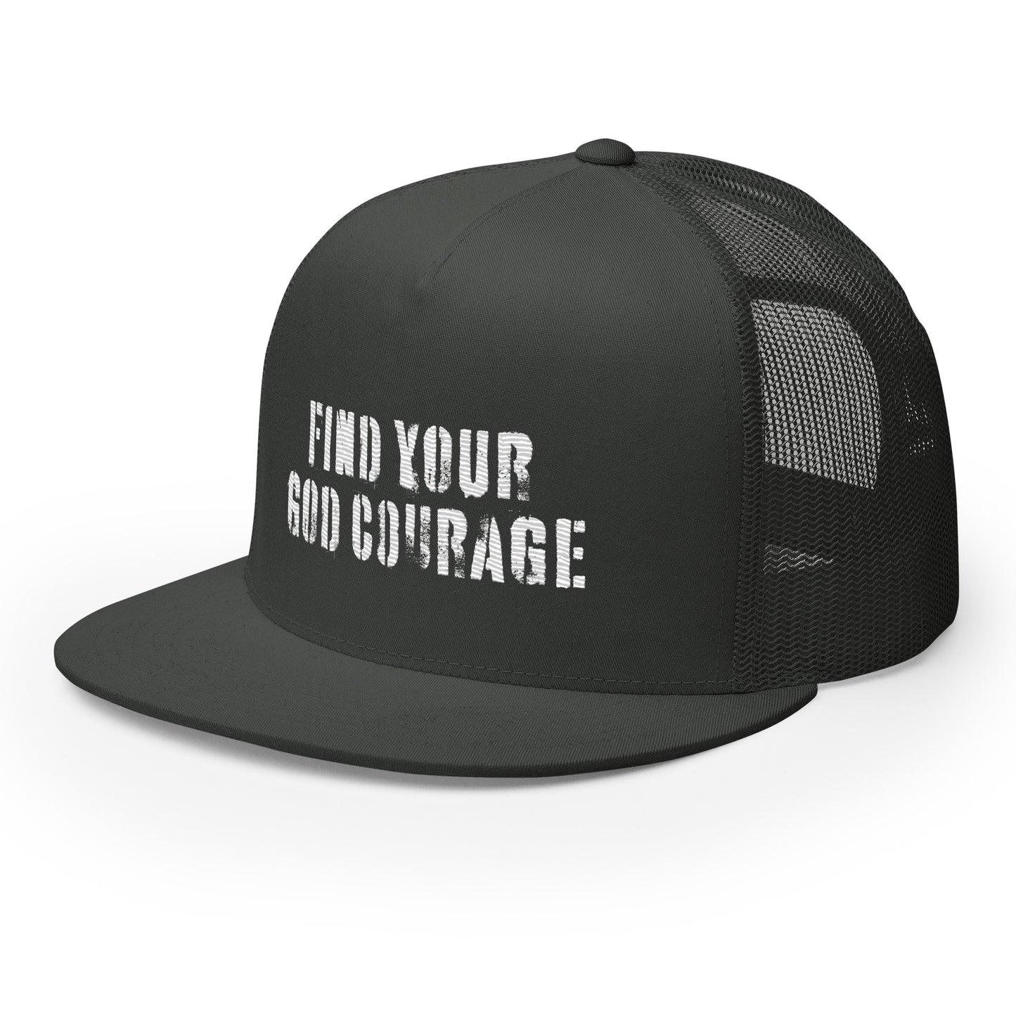 Find Your God Courage Trucker Cap