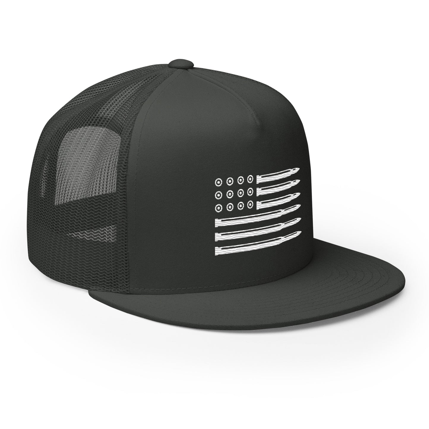 Bullet Flag Trucker Cap