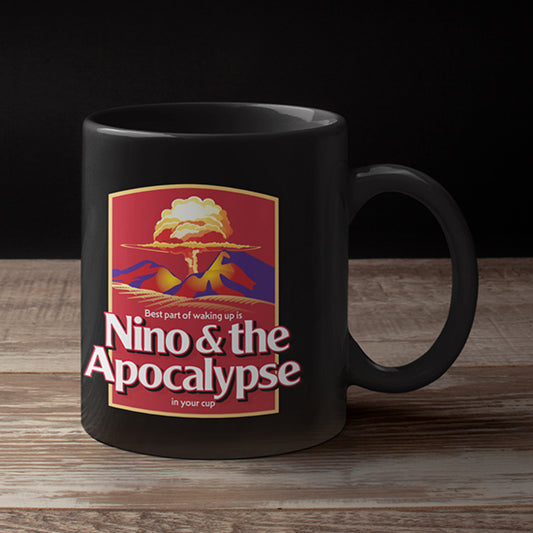 Nino and the Apocalypse Black Glossy Mug