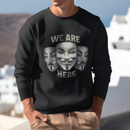 We Are Here Long Sleeve Shirt