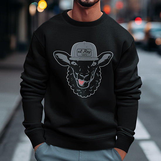 Black Sheep Head Long Sleeve Shirt