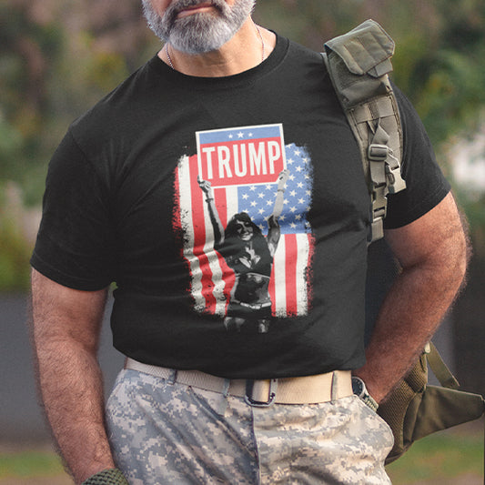 Round Girl Trump Shirt