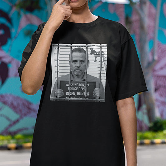 Democrat Hunter Biden Mugshot Shirt