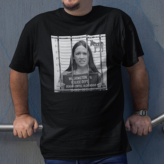 Democrat AOC Mugshot Shirt