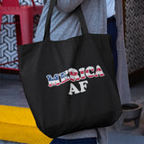 Merica AF Large organic tote bag
