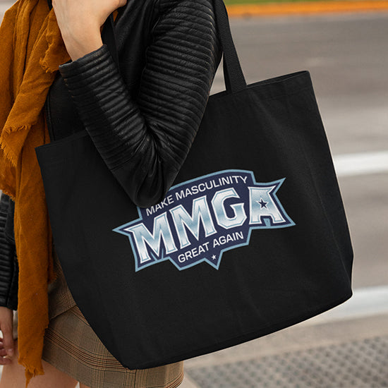 Make Masculinity Great Again Large organic tote bag