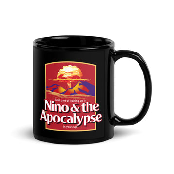 Nino and the Apocalypse Black Glossy Mug