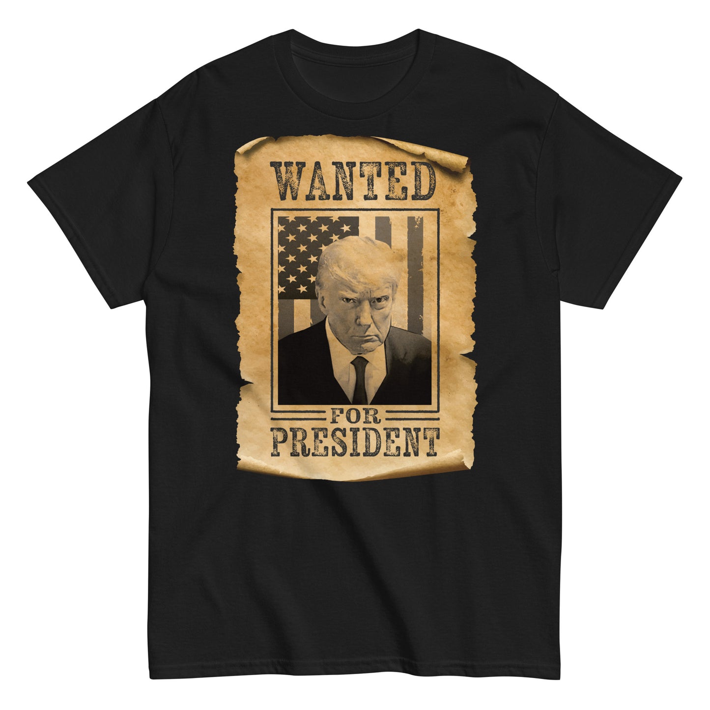 Wanted for President Trump Shirt