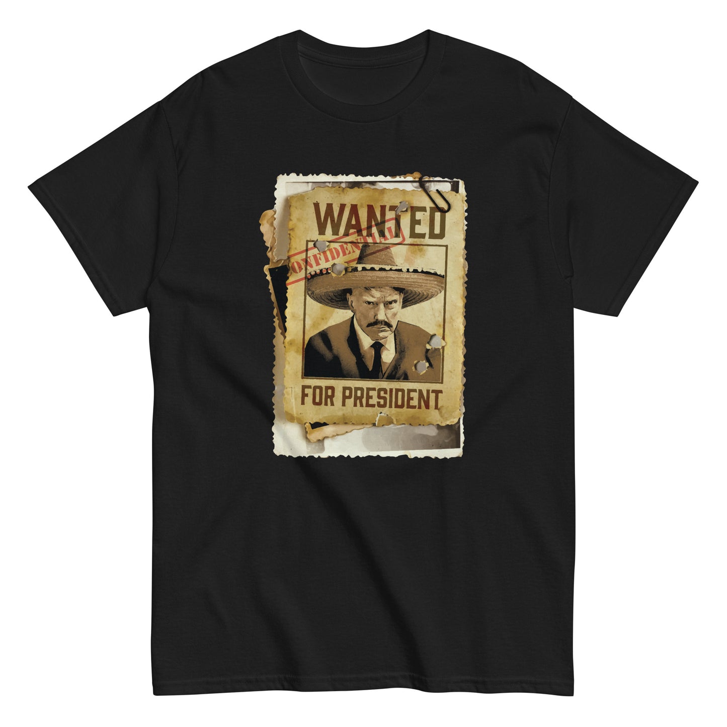 Wanted Trump Poster Shirt