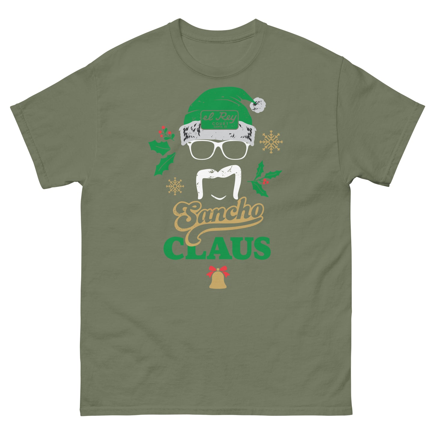 Sancho Claus Green Hat Shirt