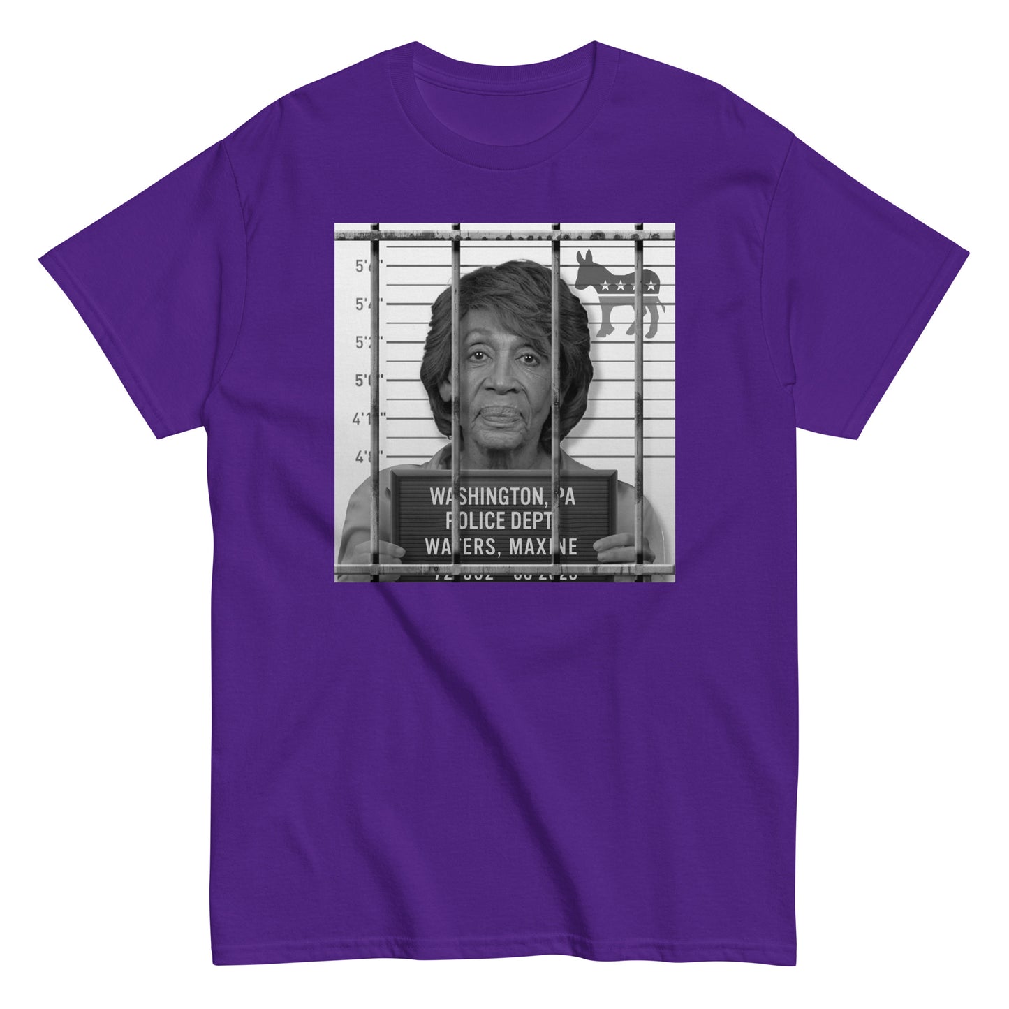 Democrat Maxine Waters Mugshot Shirt