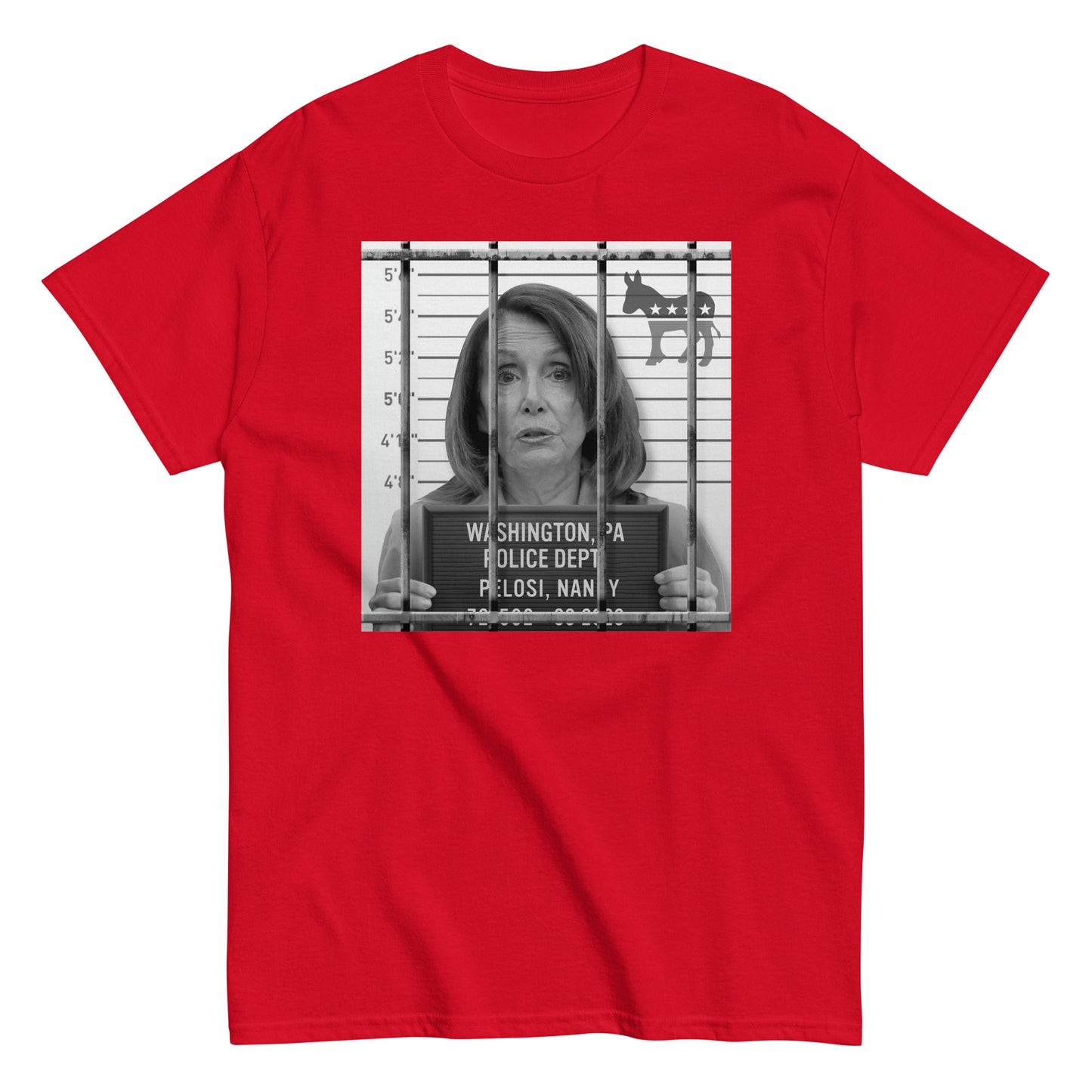 Democrat Pelosi Mugshot Shirt