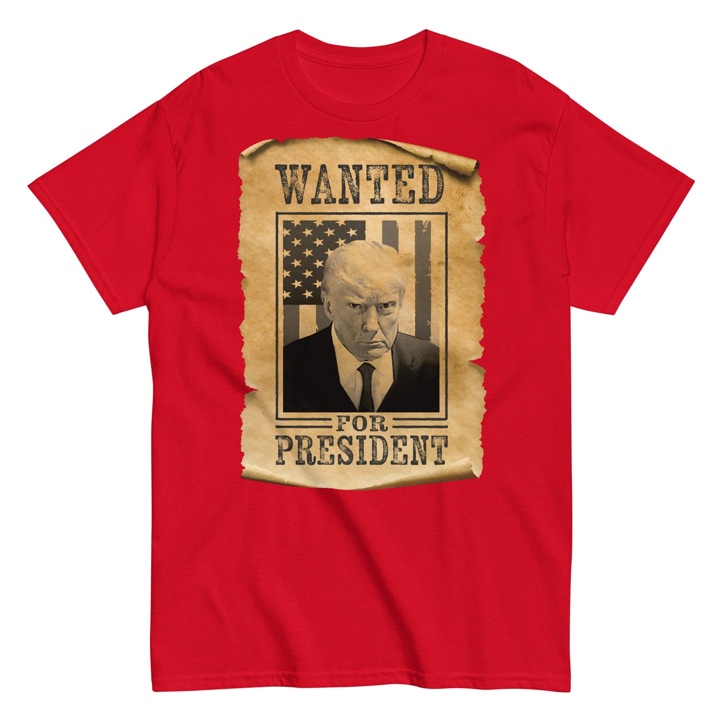 Wanted for President Trump Shirt