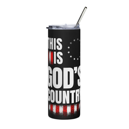 This is God’s Country Stainless steel tumbler