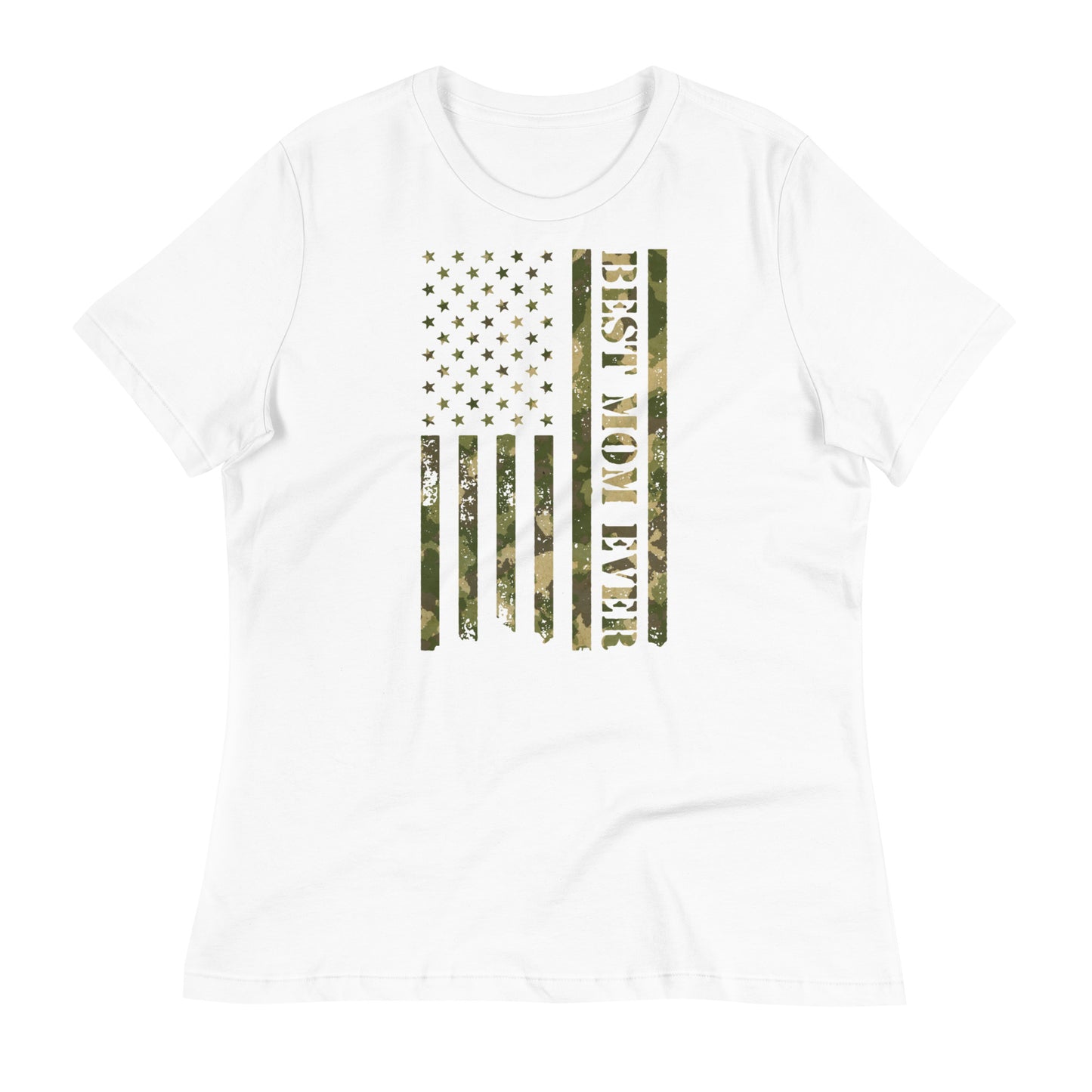 Best Mom Ever Camo T-Shirt