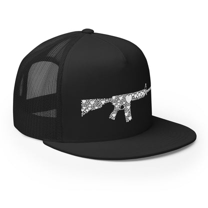 Gun Hearts Trucker Cap