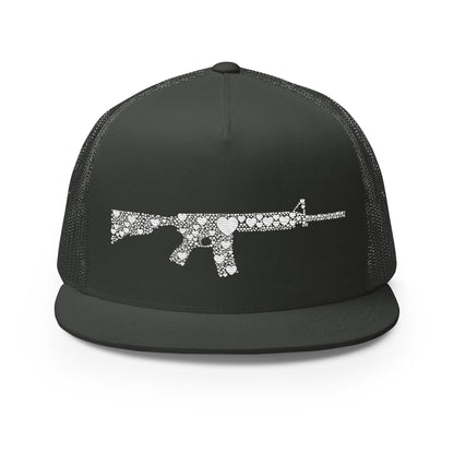Gun Hearts Trucker Cap