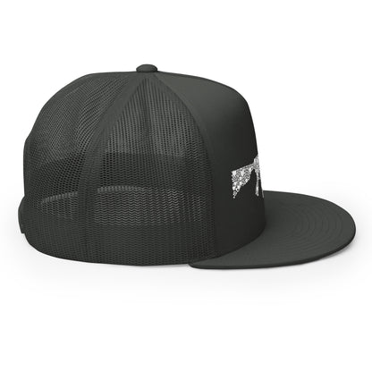 Gun Hearts Trucker Cap