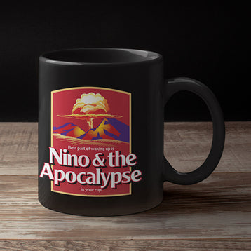 Nino and the Apocalypse Black Glossy Mug