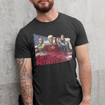 United Patriots US Flag Shirt