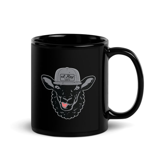 Black Sheep Head Mug