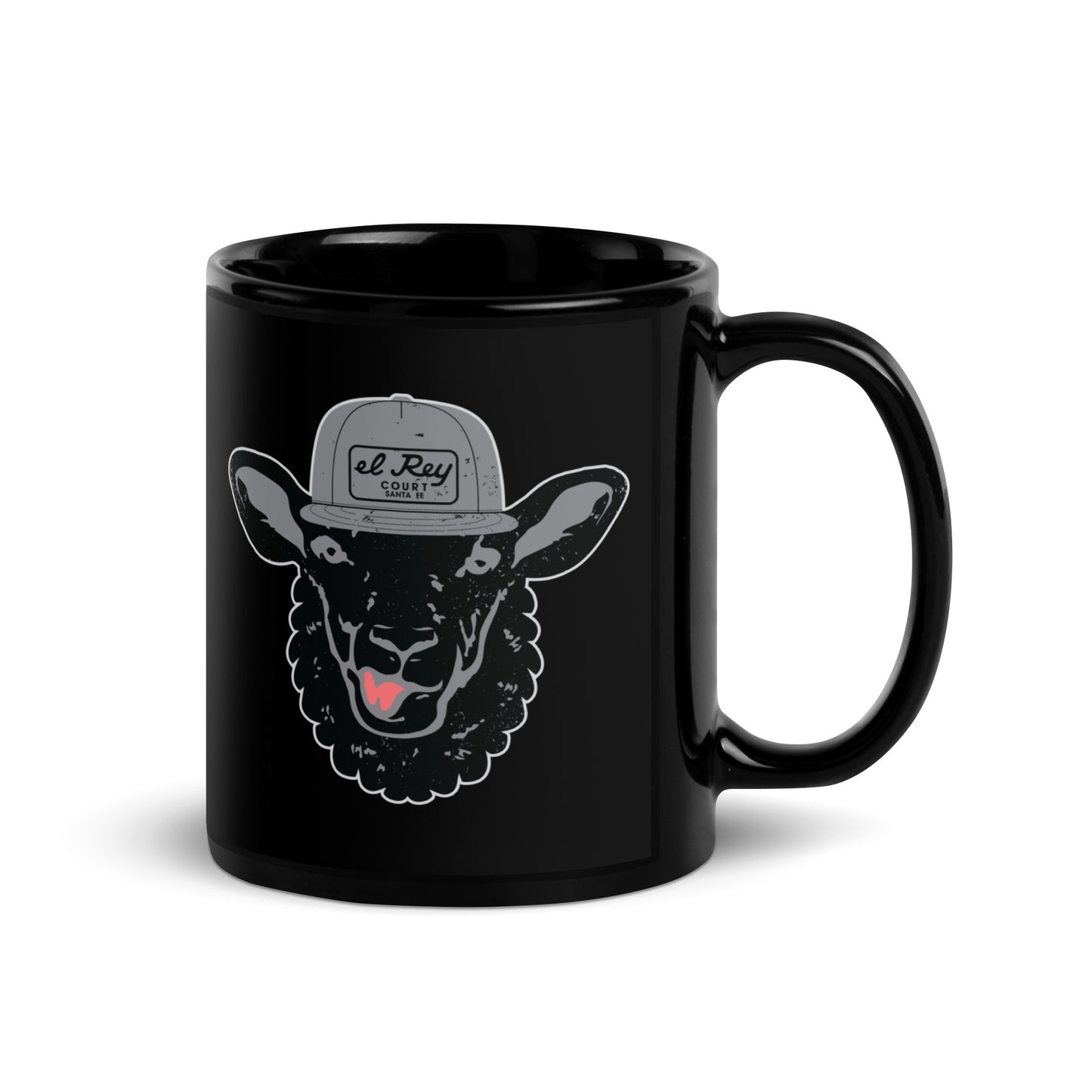 Black Sheep Head Mug