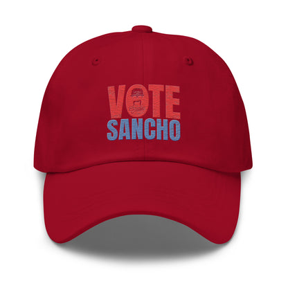 Vote Sancho Leather Back Hat