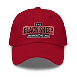 The Black Sheep of Broadcasting Leather Back Hat