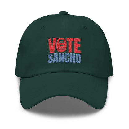 Vote Sancho Leather Back Hat