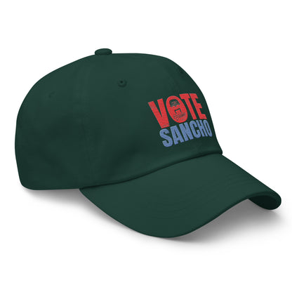Vote Sancho Leather Back Hat