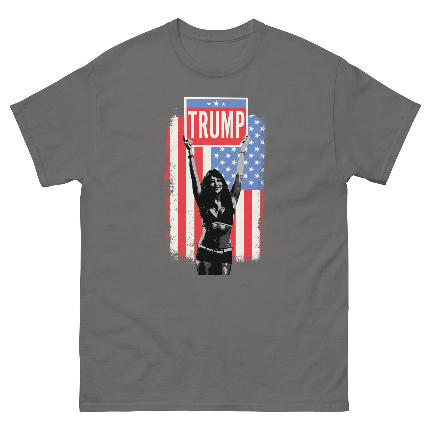 Round Girl Trump Shirt