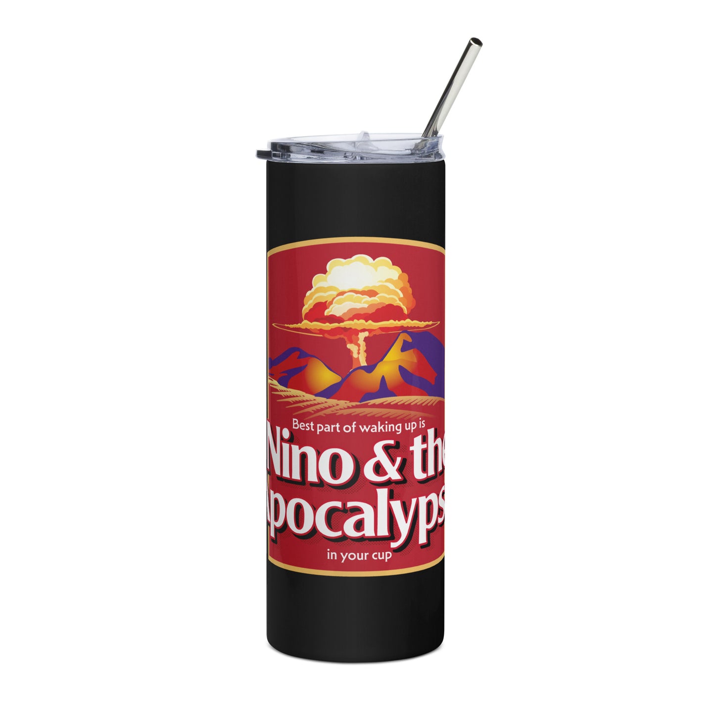 Nino and the Apocalypse Stainless steel tumbler