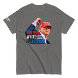 Red, White, Bulletproof Shirt