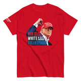 Red, White, Bulletproof Shirt