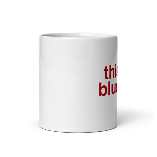 This is a Blue Mug