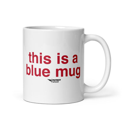 This is a Blue Mug