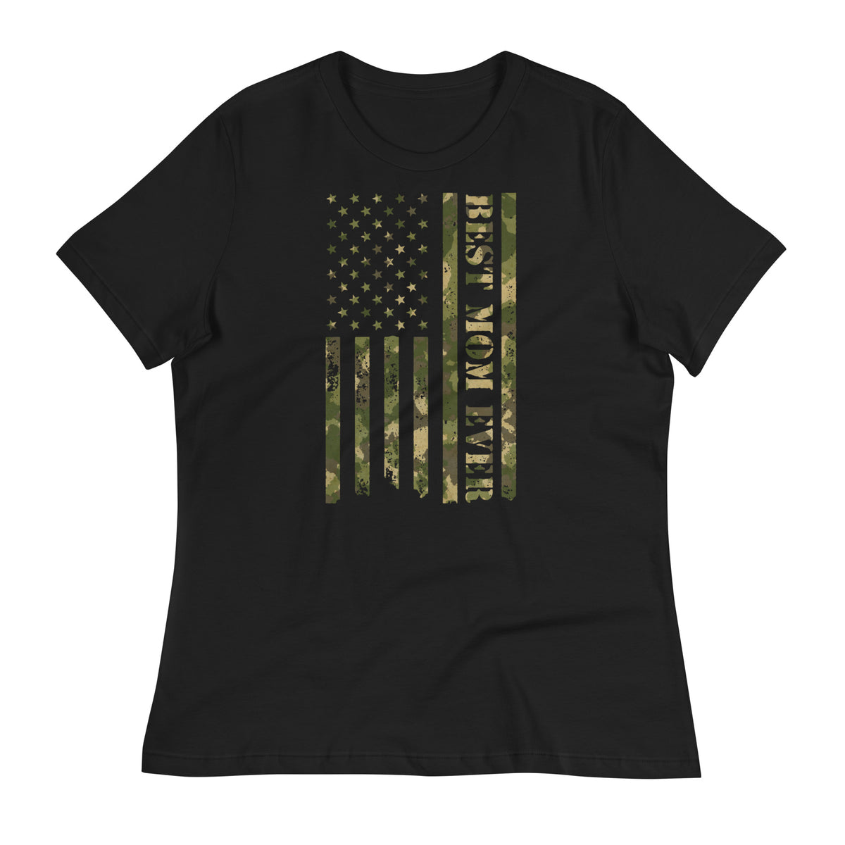 Best Mom Ever Camo T-Shirt - Patriot Wear