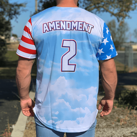 TEAM AMERICA 2/A BASEBALL JERSEY V2 - Patriot Wear