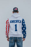 AMERICA #1 HOODIE - Patriot Wear