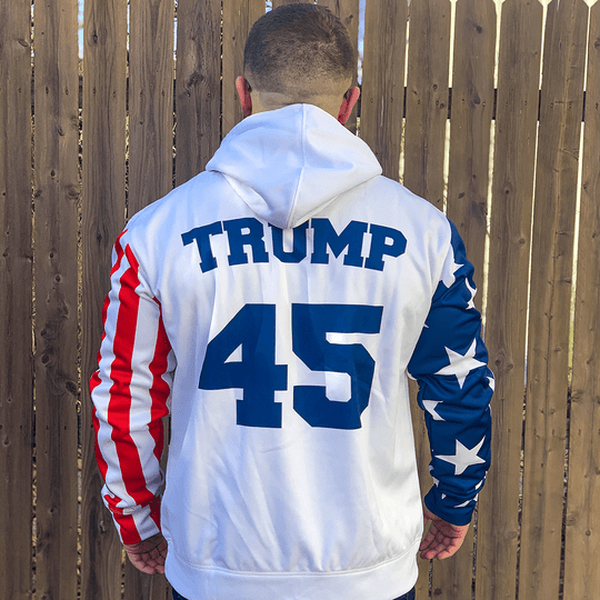 TRUMP #45 HOODIE - Patriot Wear